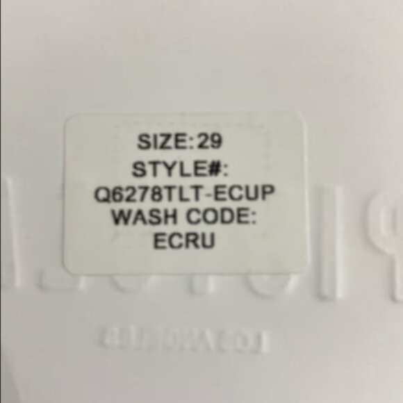 PISTOLA Women's Eco Edit Cropped Pants w Zipper Accents Size 29x26 - Picture 8 of 8